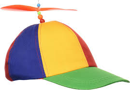 Rainbow hat